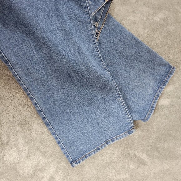 Catherines Right Fit Womens Jeans 30W Plus Straight Leg Medium Blue SWE143E - Picture 4 of 7